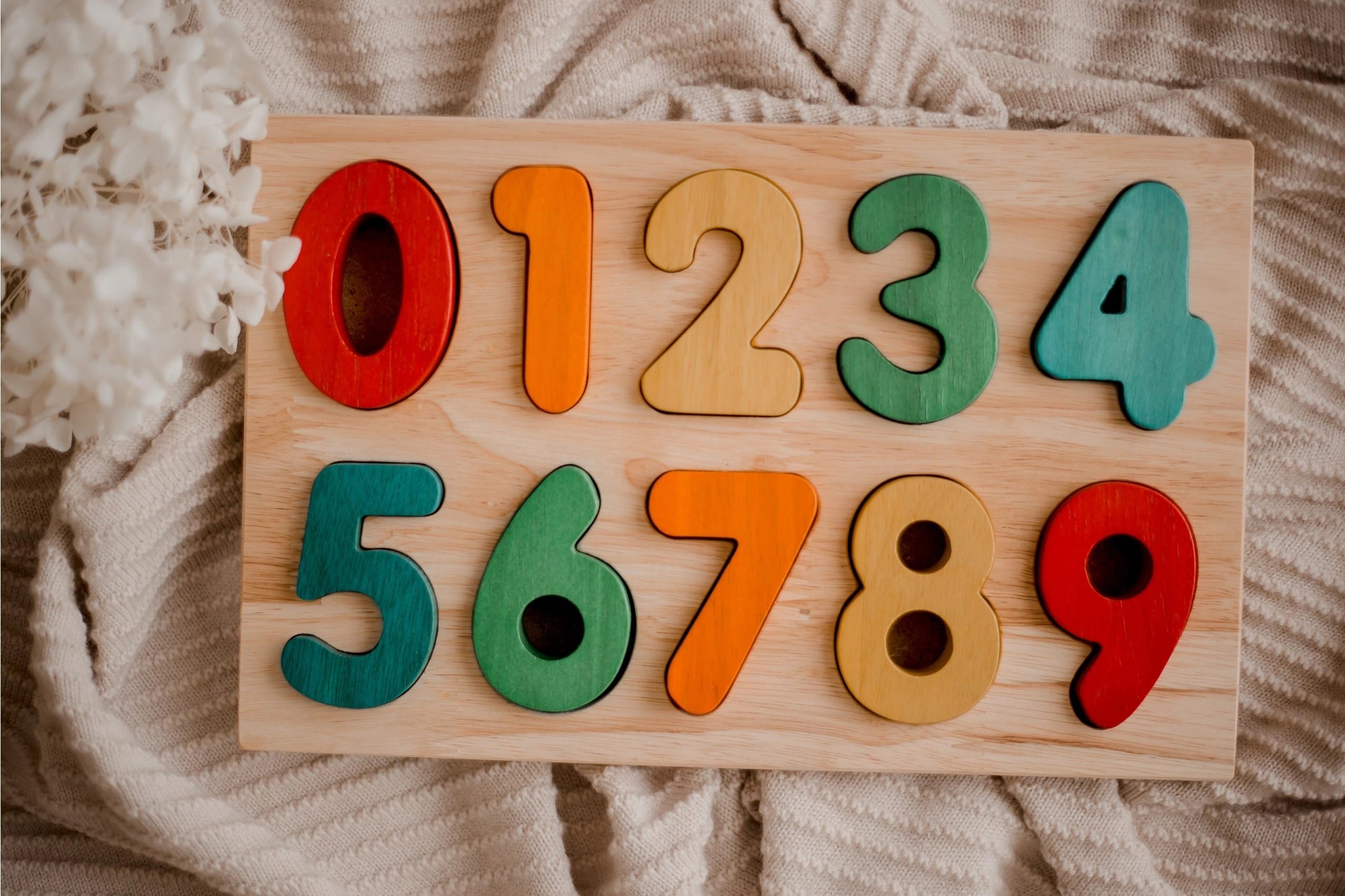 Puzzle numéroté  QToys USA Puzzle numéroté myplayground