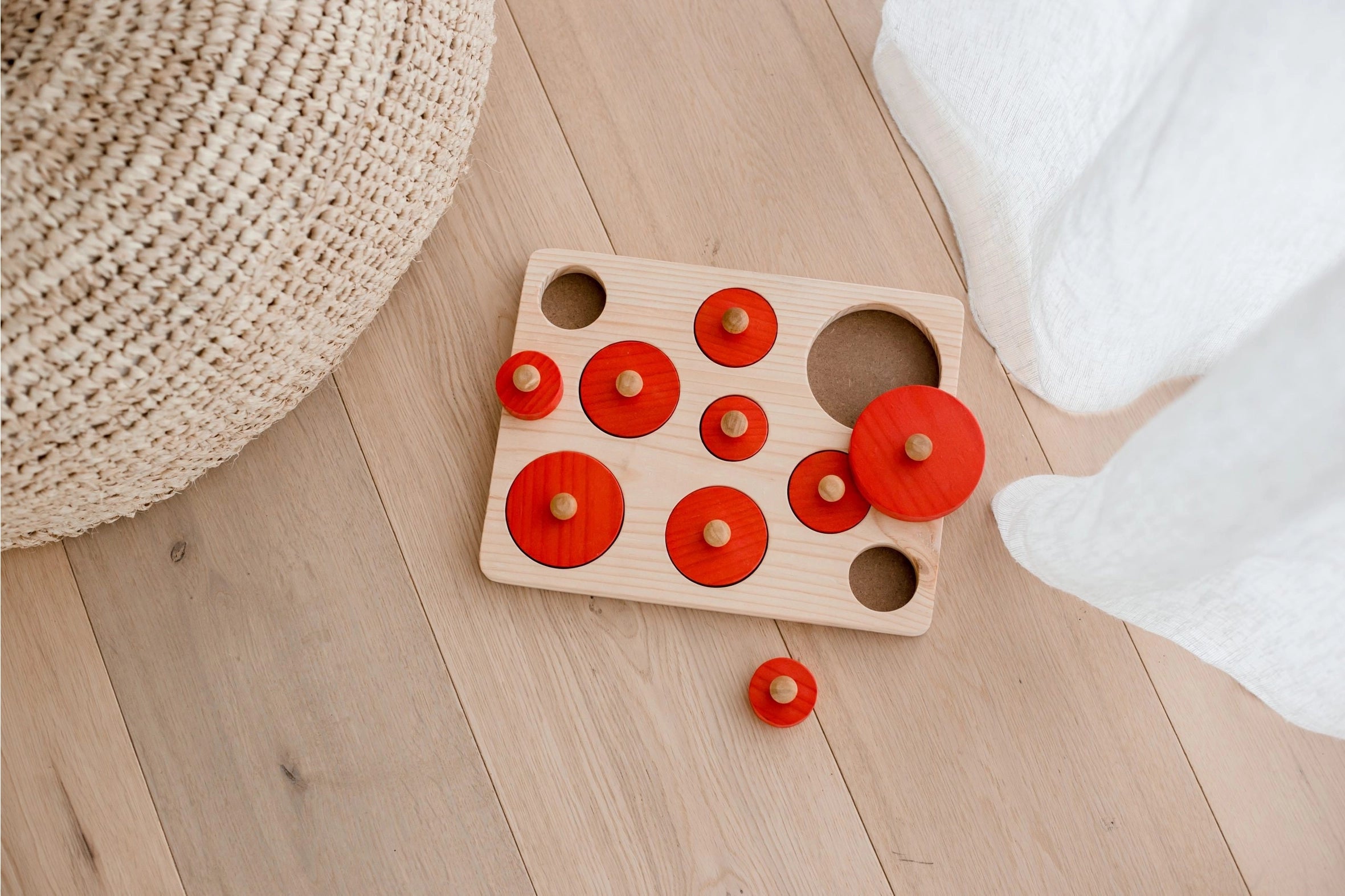 Puzzle de la taille Montessori  QToys USA Puzzle de la taille Montessori myplayground
