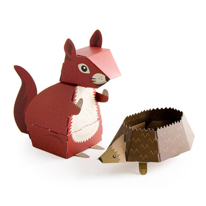 Pop Up Animals - Ecureuil et Hérisson