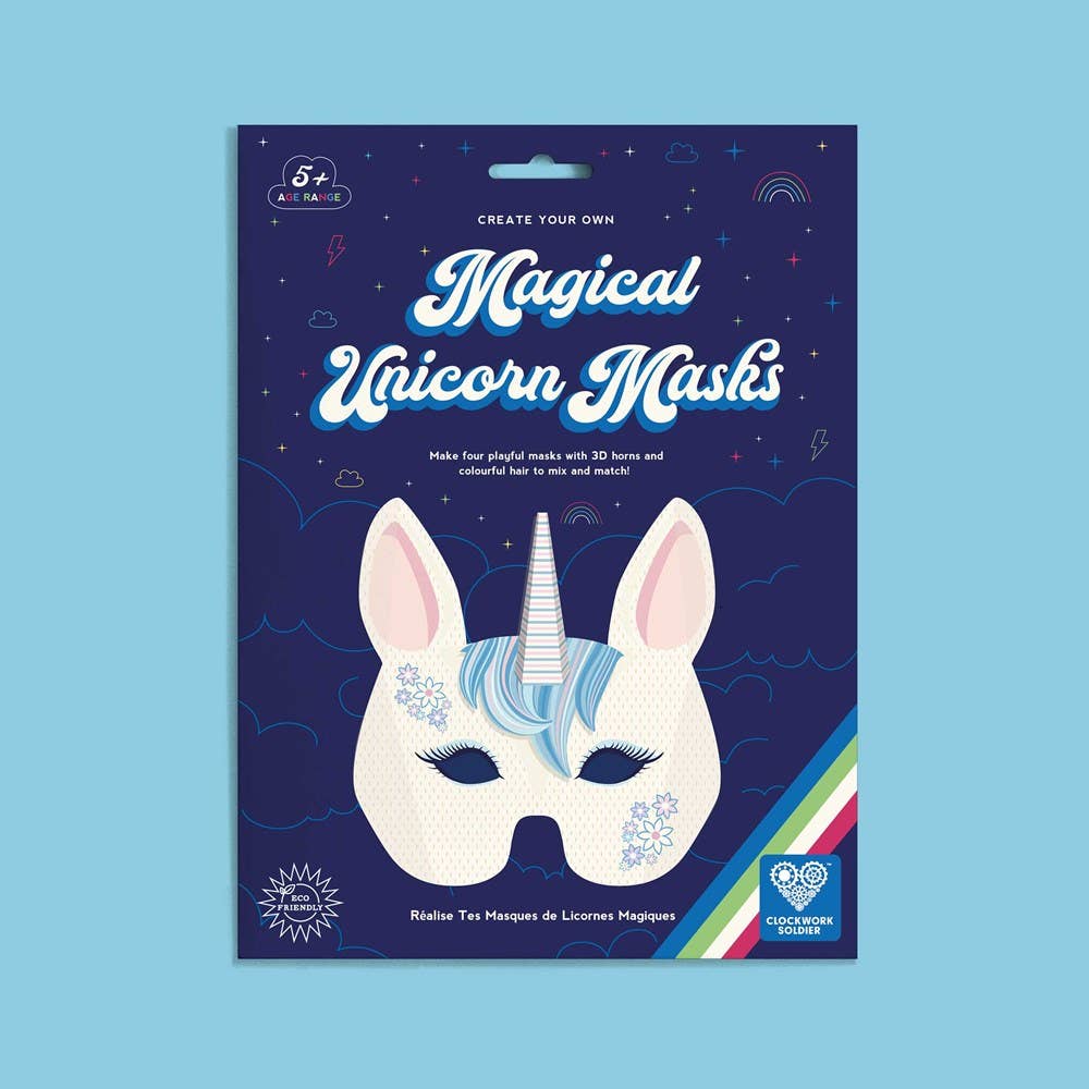 Créez vos propres masques de licorne magiques  Clockwork Soldier Créez vos propres masques de licorne magiques myplayground