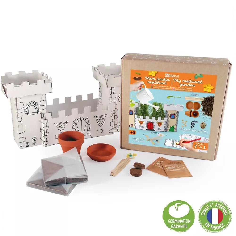 Baisse de prix - Mon Jardin Médiéval - Radis et Capucine jardinage Radis Et Capucine Baisse de prix - Mon Jardin Médiéval - Radis et Capucine myplayground