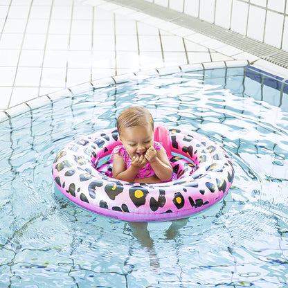 Flotteur bébé imprimé panthère Swim Essentials - Accessoire de Natation (0-1 an)