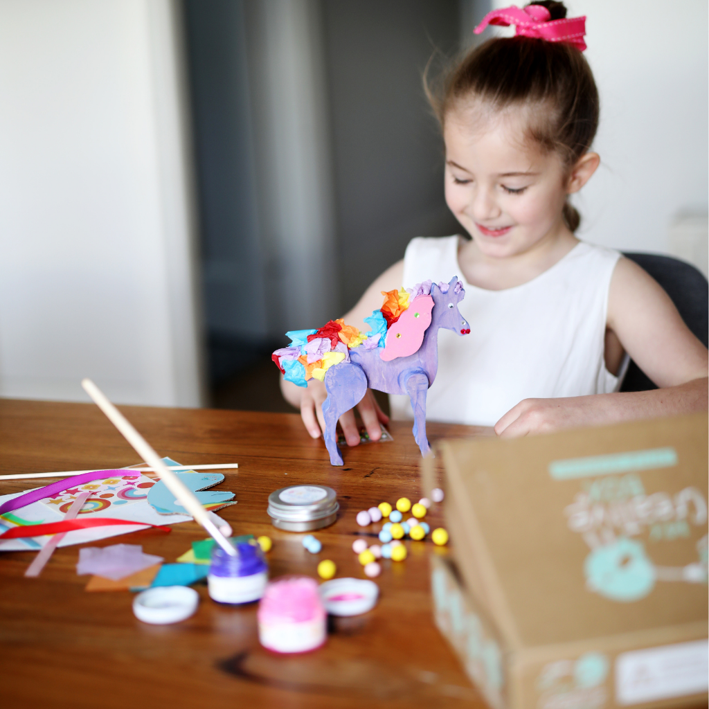 Mini kit créatif Unicorn - My Creative Box  My Creative Box Mini kit créatif Unicorn - My Creative Box myplayground