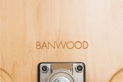 SKATEBOARD BANWOOD - ROUGE - Jeu de motricité enfant ( 3 ans et + )