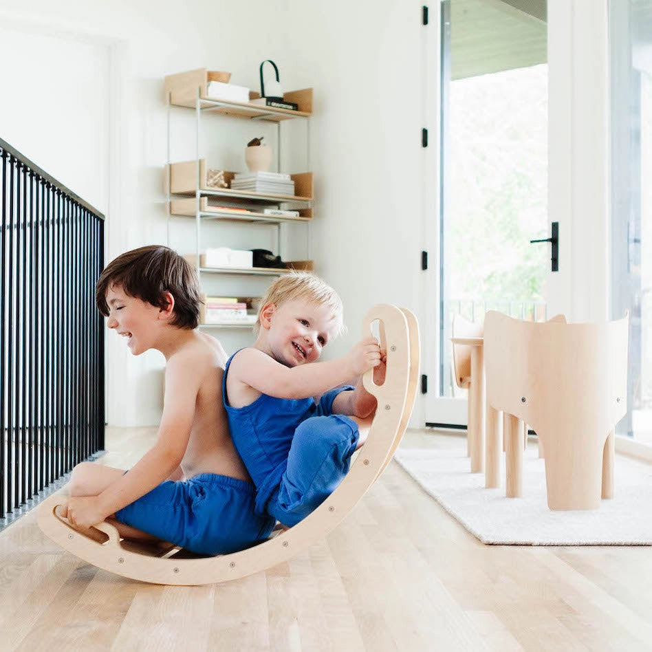 PlayArch Planche d'Équilibre et Bascule - Jeu Montessori ( 1 an et +) - All Circles  All circles PlayArch Planche d'Équilibre et Bascule - Jeu Montessori ( 1 an et +) - All Circles myplayground