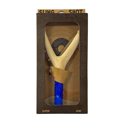 Slingshot Bleu - Jeu de Motricité pour Enfant ( 5 ans et + )