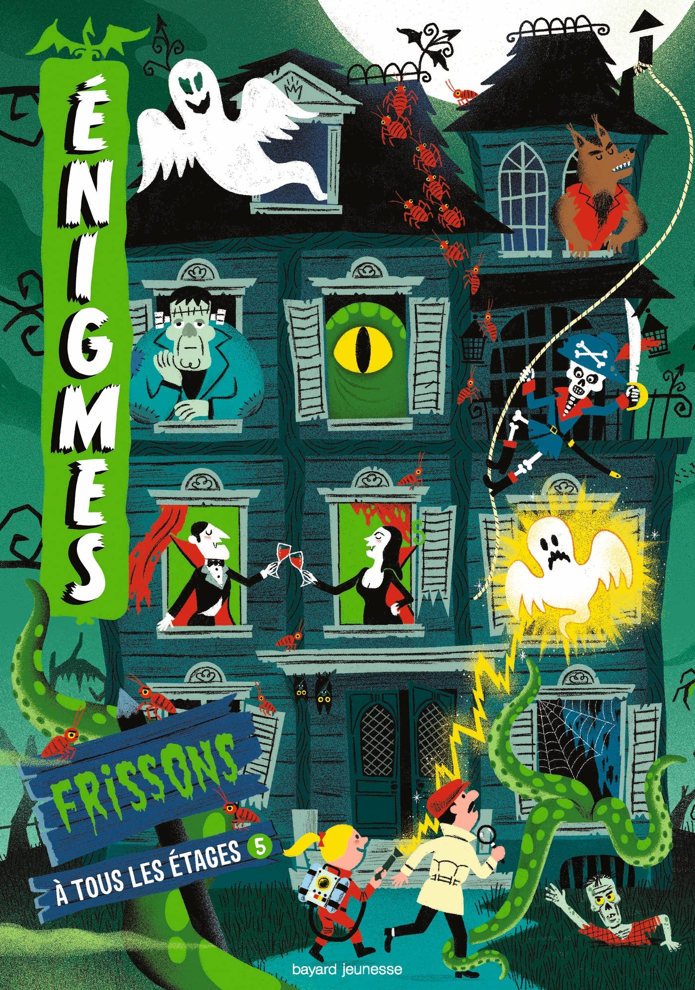 Enigmes à tous les étages - Frissons  Selection Livres jeunesse poppik Enigmes à tous les étages - Frissons myplayground