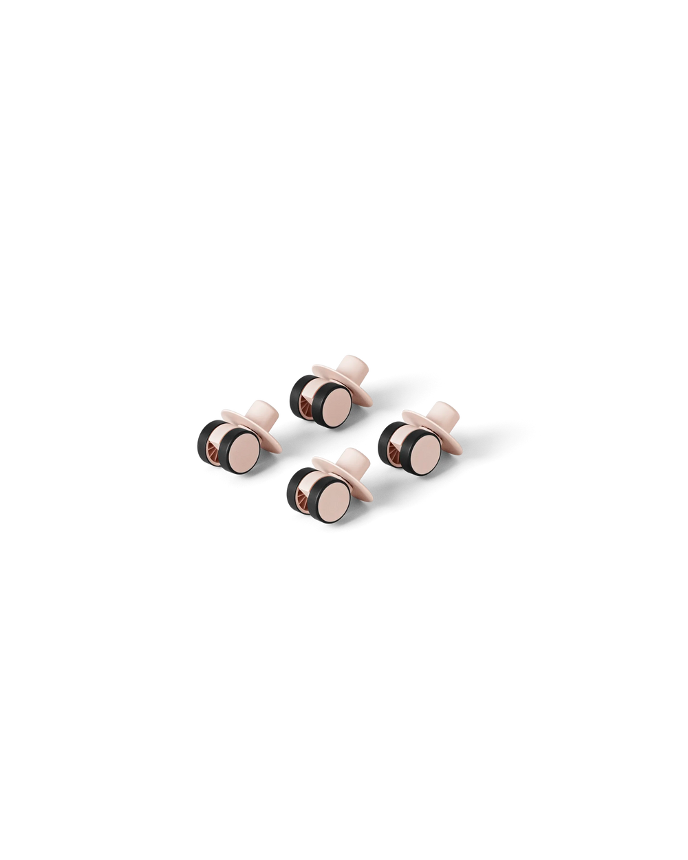 4x roues tourbillonnantes - Soft Rose - Modu