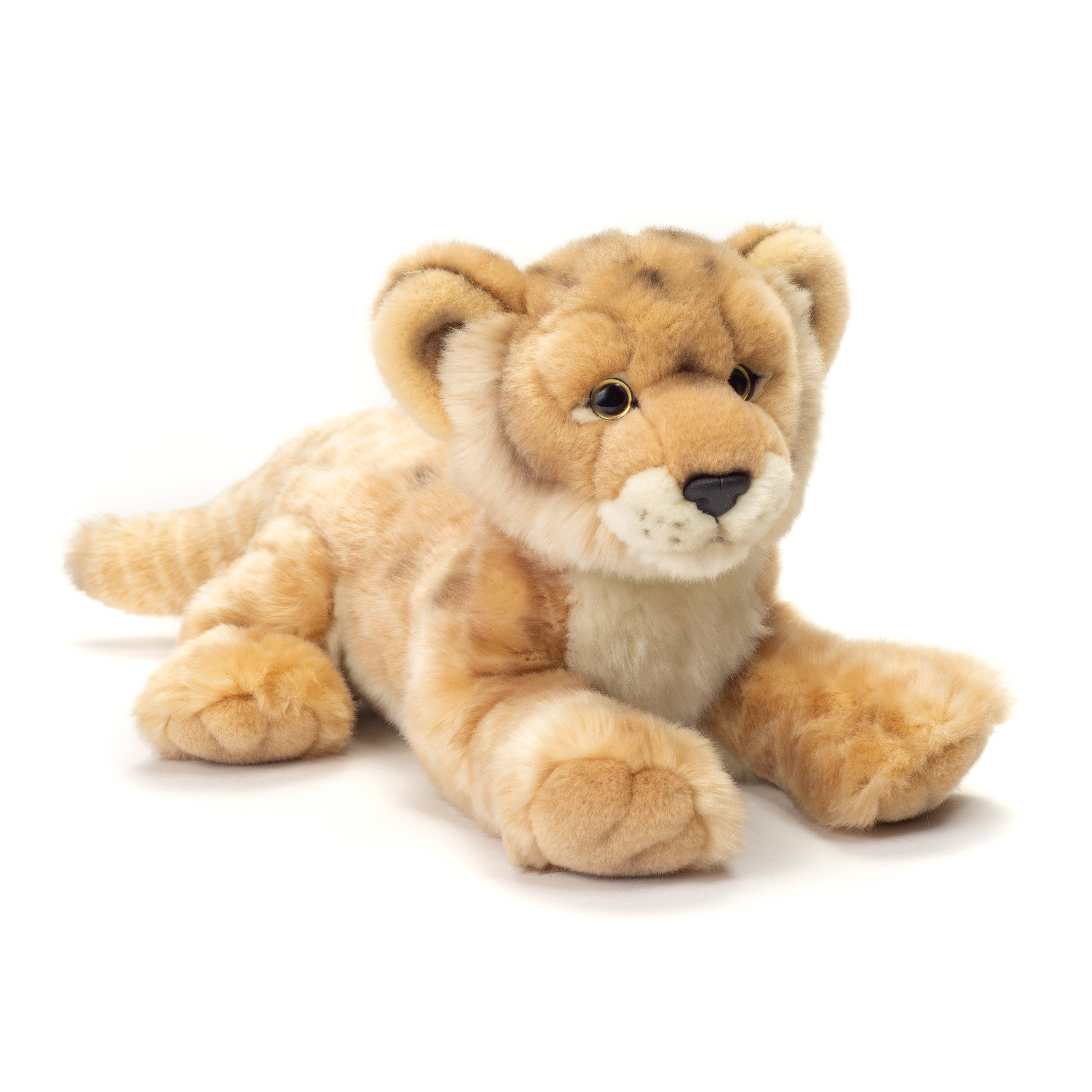 Lionne allongée 32 cm - peluche - peluche  Teddy Hermann Lionne allongée 32 cm - peluche - peluche myplayground