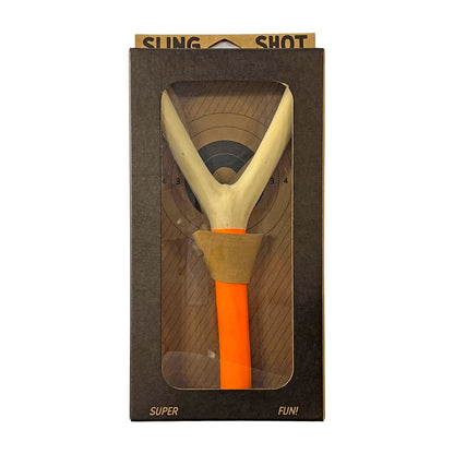 Slingshot Orange Fluo - Jeu de Motricité pour Enfant ( 5 ans et + )