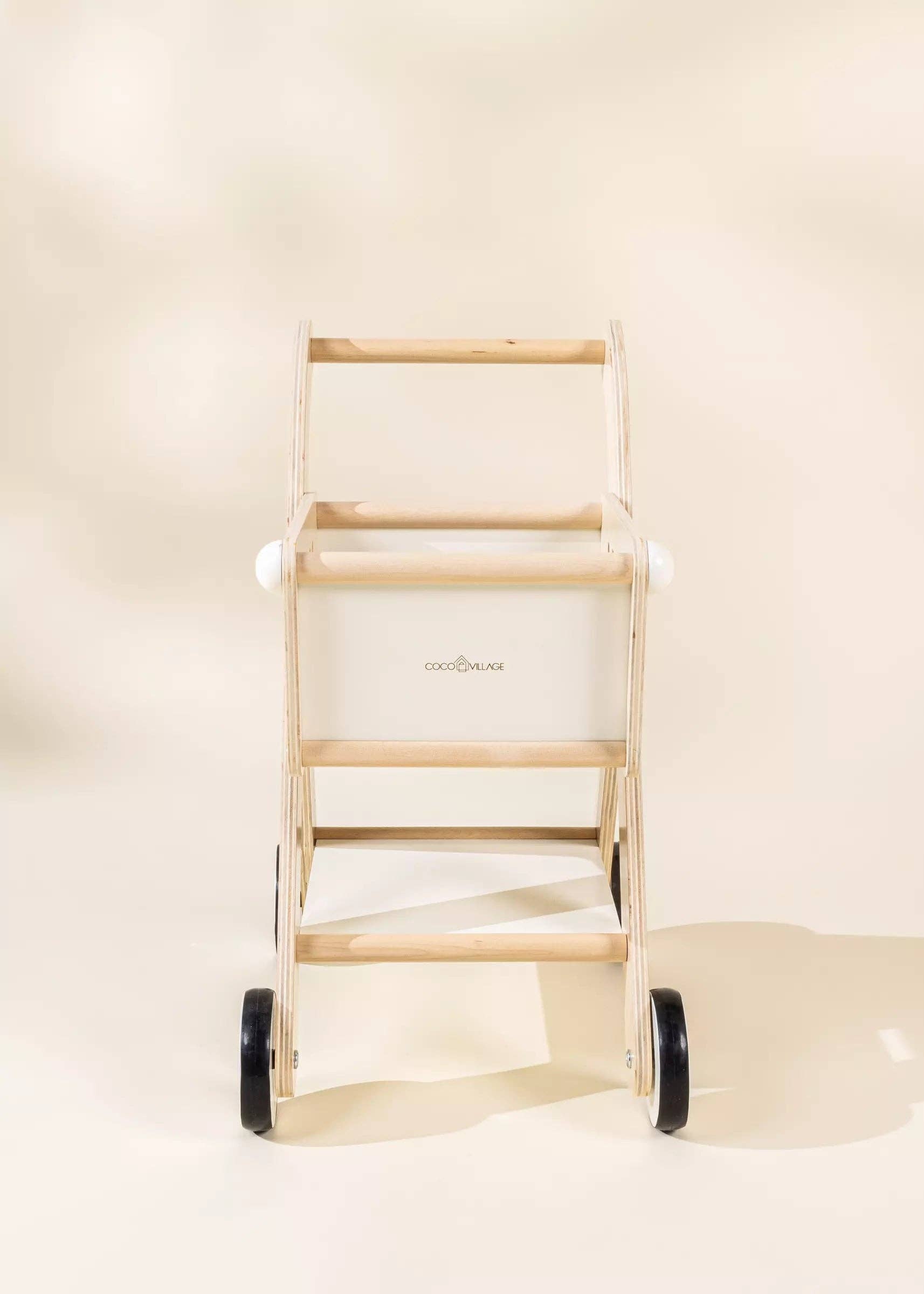 Panier d'achats en bois - Foam  Coco Village Panier d'achats en bois - Foam myplayground
