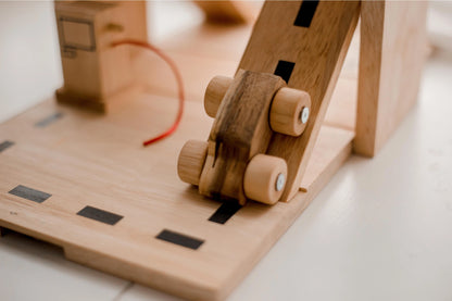 Ensemble de parking portable QToys