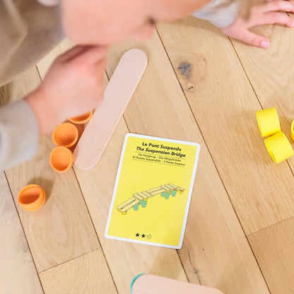 Cartes créatives Stix - Jouet éducatif pour la construction