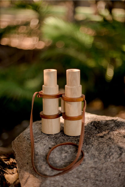 Jumelles en bois