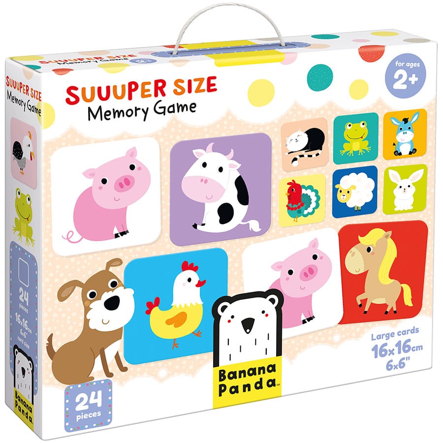 Super Grand Jeu de Mémoire - Banana Panda  Banana Panda Super Grand Jeu de Mémoire - Banana Panda myplayground