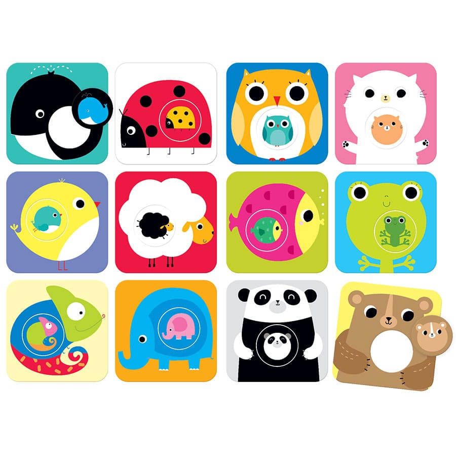 Associe le Bébé - Puzzles - Banana Panda  Banana Panda Associe le Bébé - Puzzles - Banana Panda myplayground