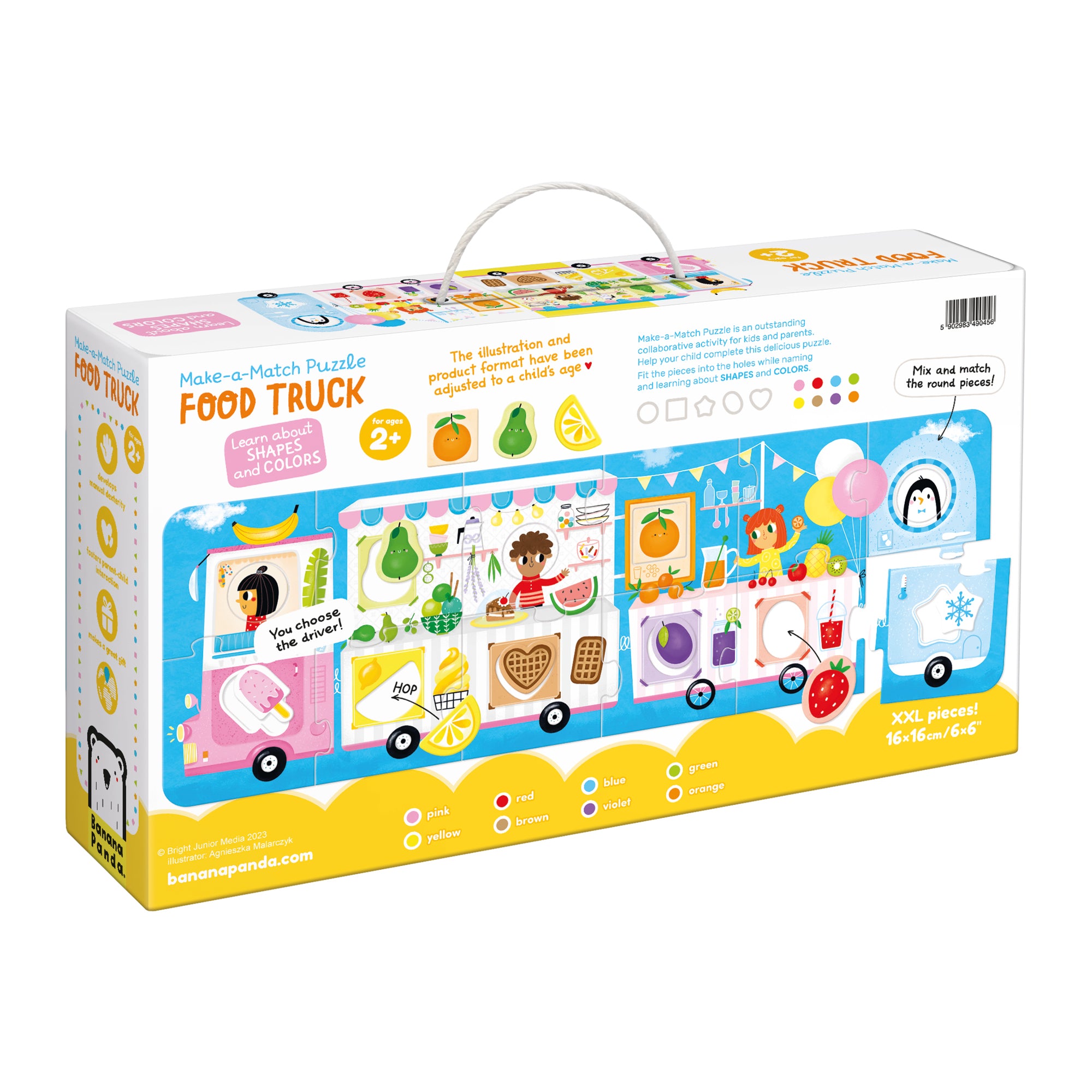 Puzzle Crée une Paire - Food Truck - Banana Panda  Banana Panda Puzzle Crée une Paire - Food Truck - Banana Panda myplayground
