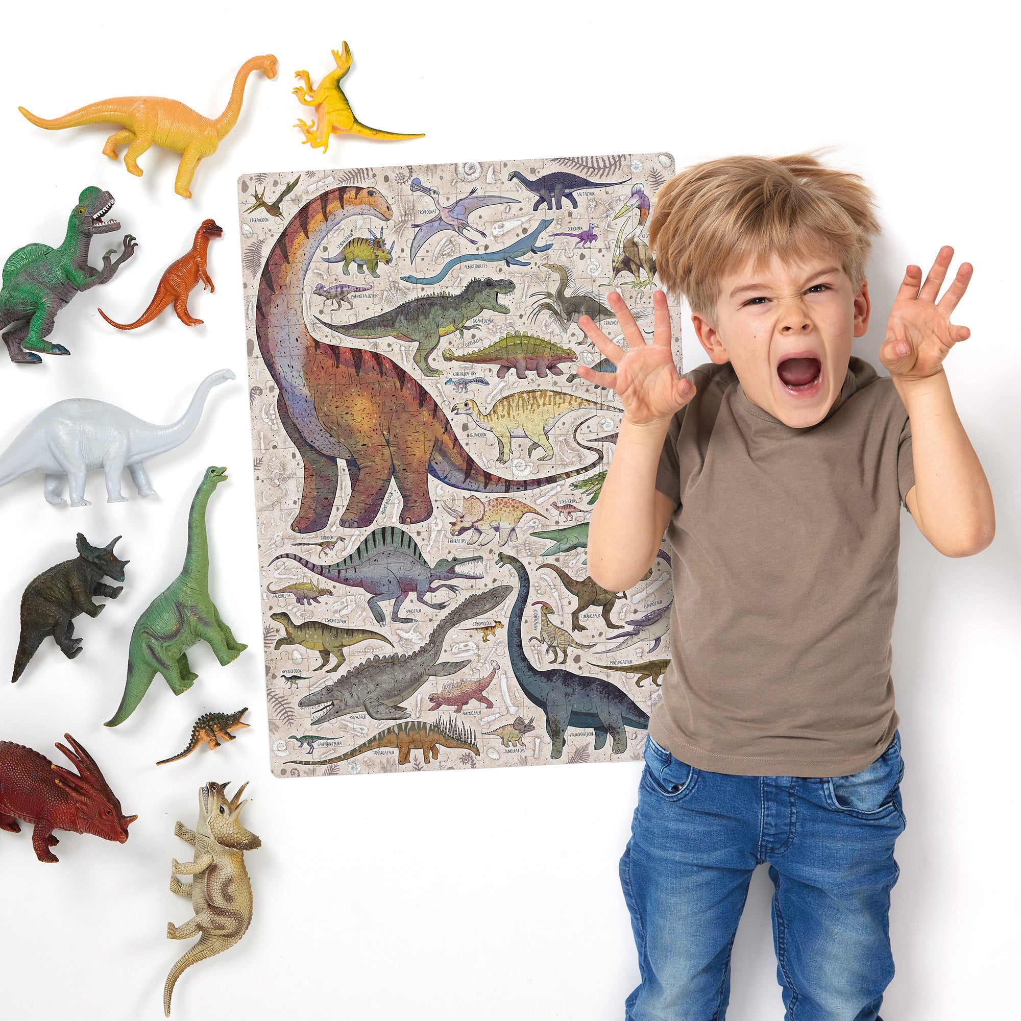 Puzzle Puzzlove Dinosaures - Banana Panda  Banana Panda Puzzle Puzzlove Dinosaures - Banana Panda myplayground