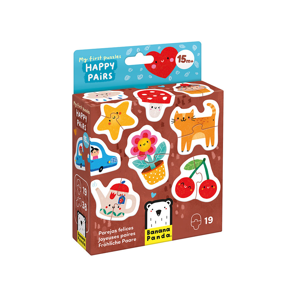 Mes Premiers Puzzles Paires Joyeuses - Banana Panda  Banana Panda Mes Premiers Puzzles Paires Joyeuses - Banana Panda myplayground