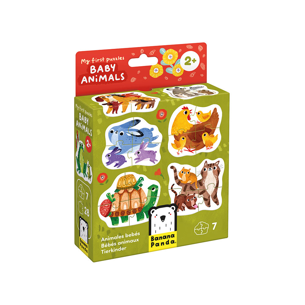 Mes Premiers Puzzles Bébés Animaux - Banana Panda  Banana Panda Mes Premiers Puzzles Bébés Animaux - Banana Panda myplayground