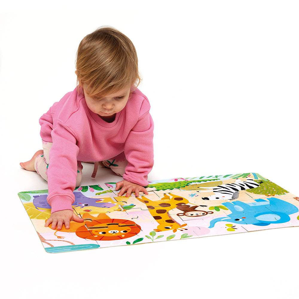 Puzzle Géant Safari Sauvage - Banana Panda  Banana Panda Puzzle Géant Safari Sauvage - Banana Panda myplayground