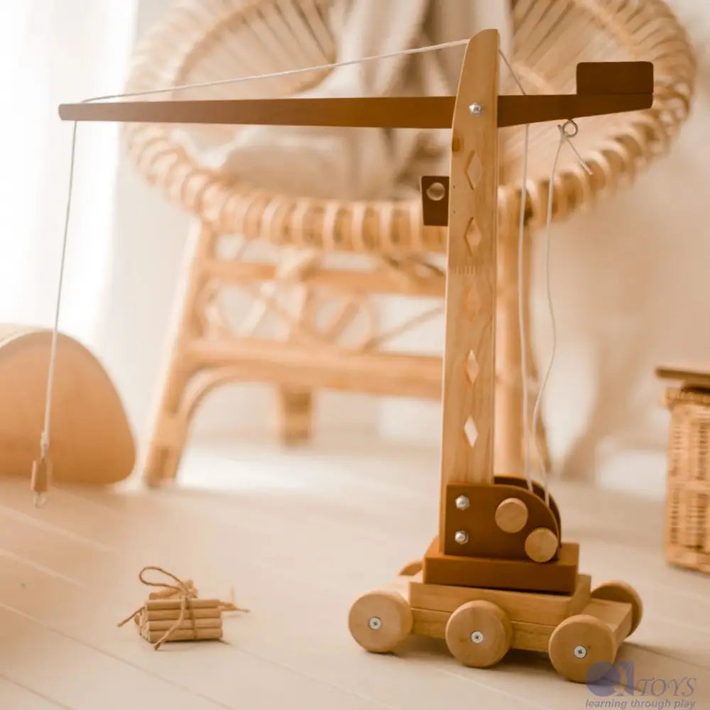 Grue à tour  QToys USA Grue à tour myplayground