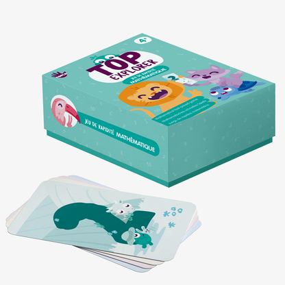 Top'Explorer - Jeu de cartes 3+ (version internationale)