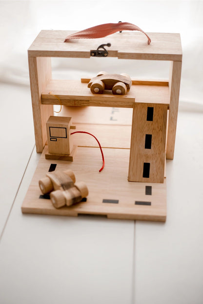 Ensemble de parking portable QToys