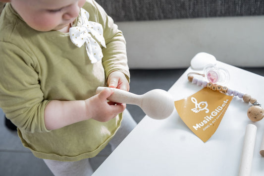 Hochet Maracas - Jeu en bois pour enfant ( 1 an et + )