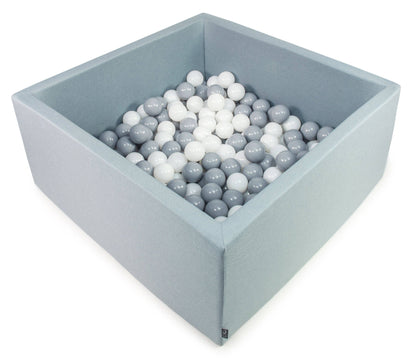 Ball-Pit Square Dark Mint 90x90x40cm (+200 boules)