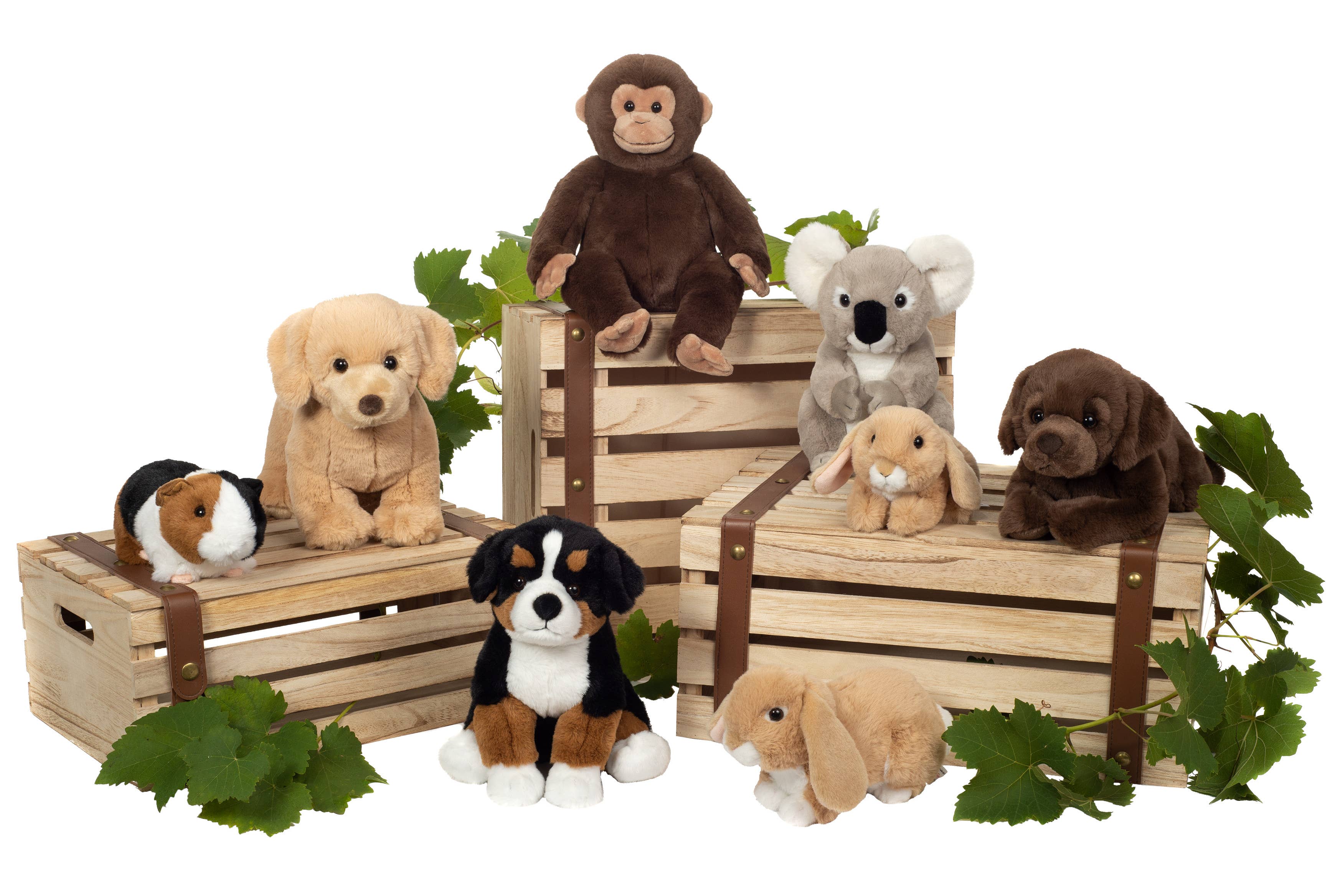 Singe assis 35 cm - peluche - peluche  Teddy Hermann  myplayground