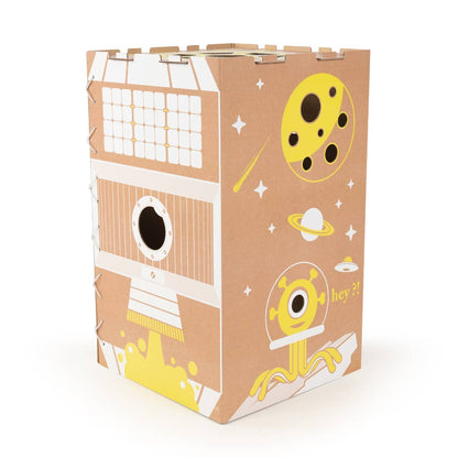 CACHE TOI cabane pliable made in France en carton - MOON