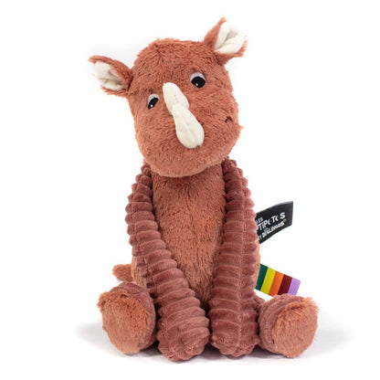 Peluche Les Ptipotos - Rhino Terracotta