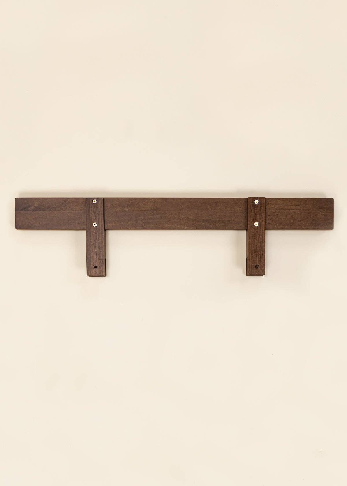 Barre de cadre de lit en bois - Noyer  Coco Village Barre de cadre de lit en bois - Noyer myplayground