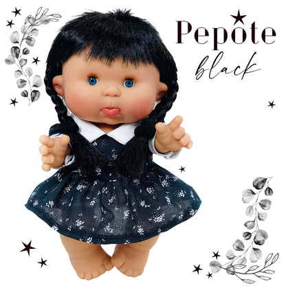 PRÉSENTOIR SPÉCIAL FUNTASTIC NOIR PEPOT DOLL 8 UNITÉS