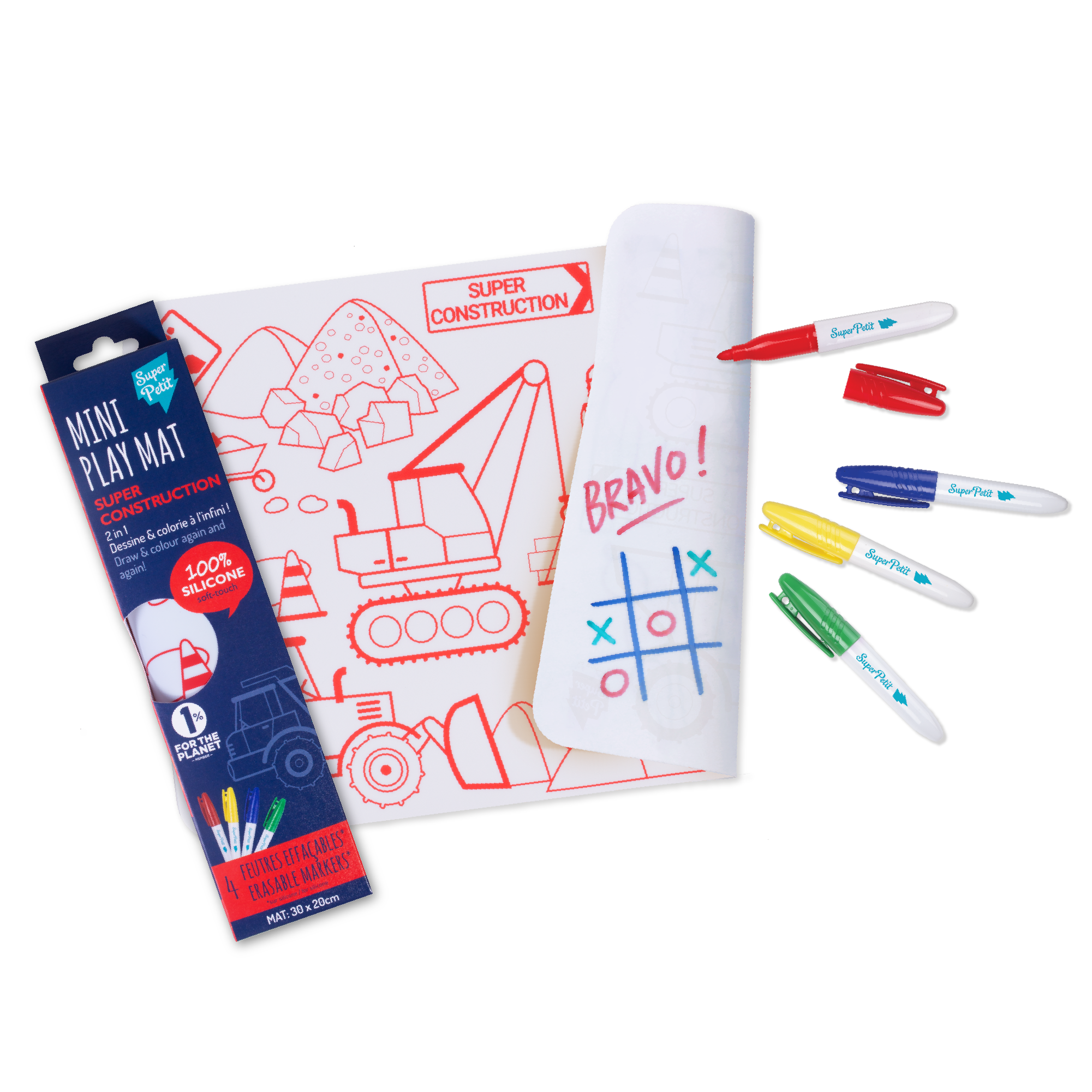 Coloriage éducatif: Mini Playmat 2en1: SUPER CONSTRUCTION  SuperPetit Coloriage éducatif: Mini Playmat 2en1: SUPER CONSTRUCTION myplayground
