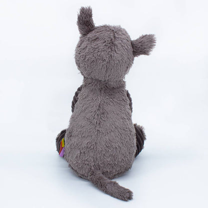 Peluche Les Ptipotos - Gris rhinocéros