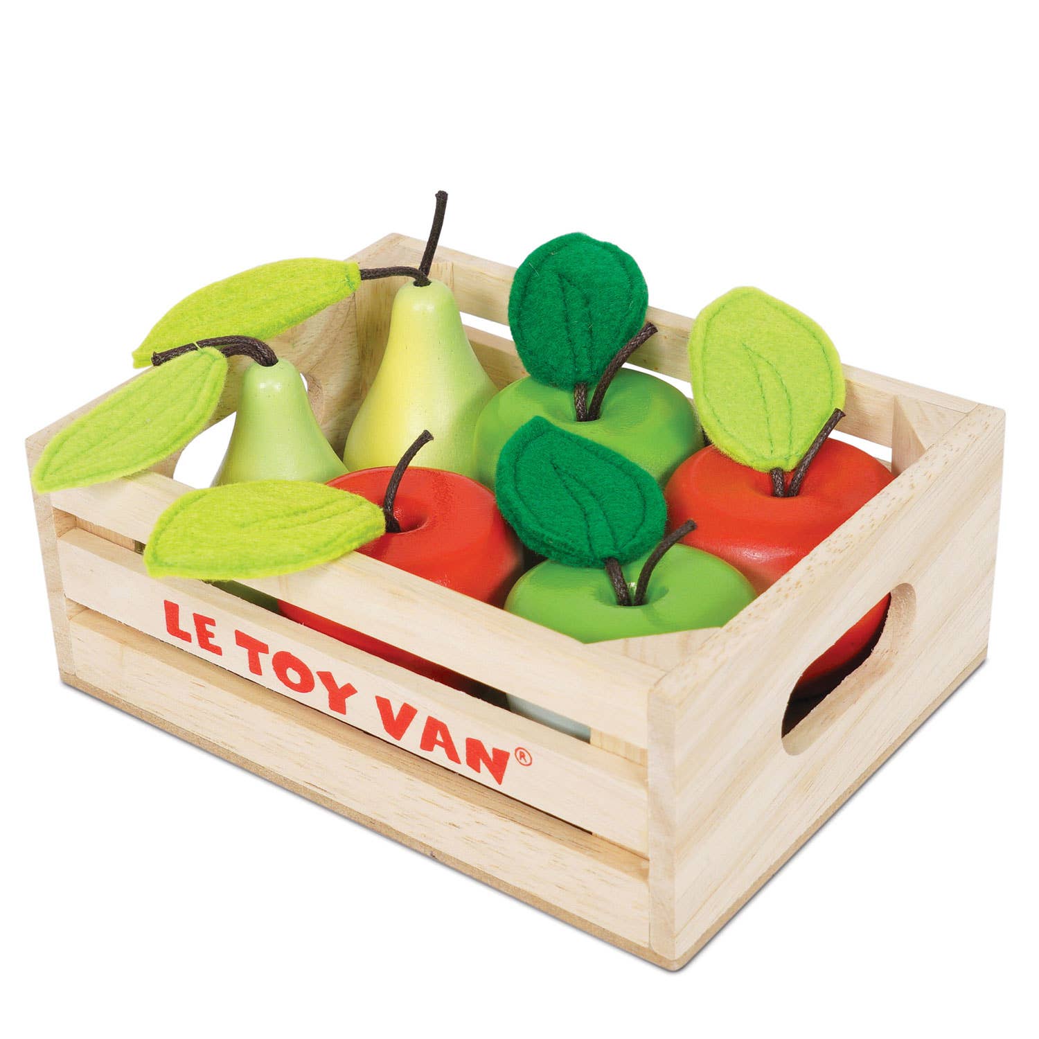 Boîte de marché aux pommes et aux poires - Jeu educatif pour enfants  Le Toy Van Boîte de marché aux pommes et aux poires - Jeu educatif pour enfants myplayground
