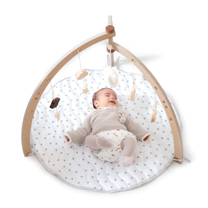 Salle de Sport Montessori - Bois avec Tapis Active Gym - Alondra Baby