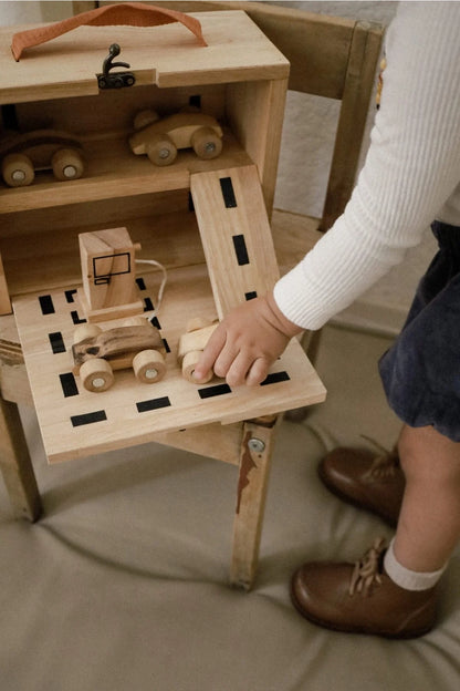 Ensemble de parking portable QToys