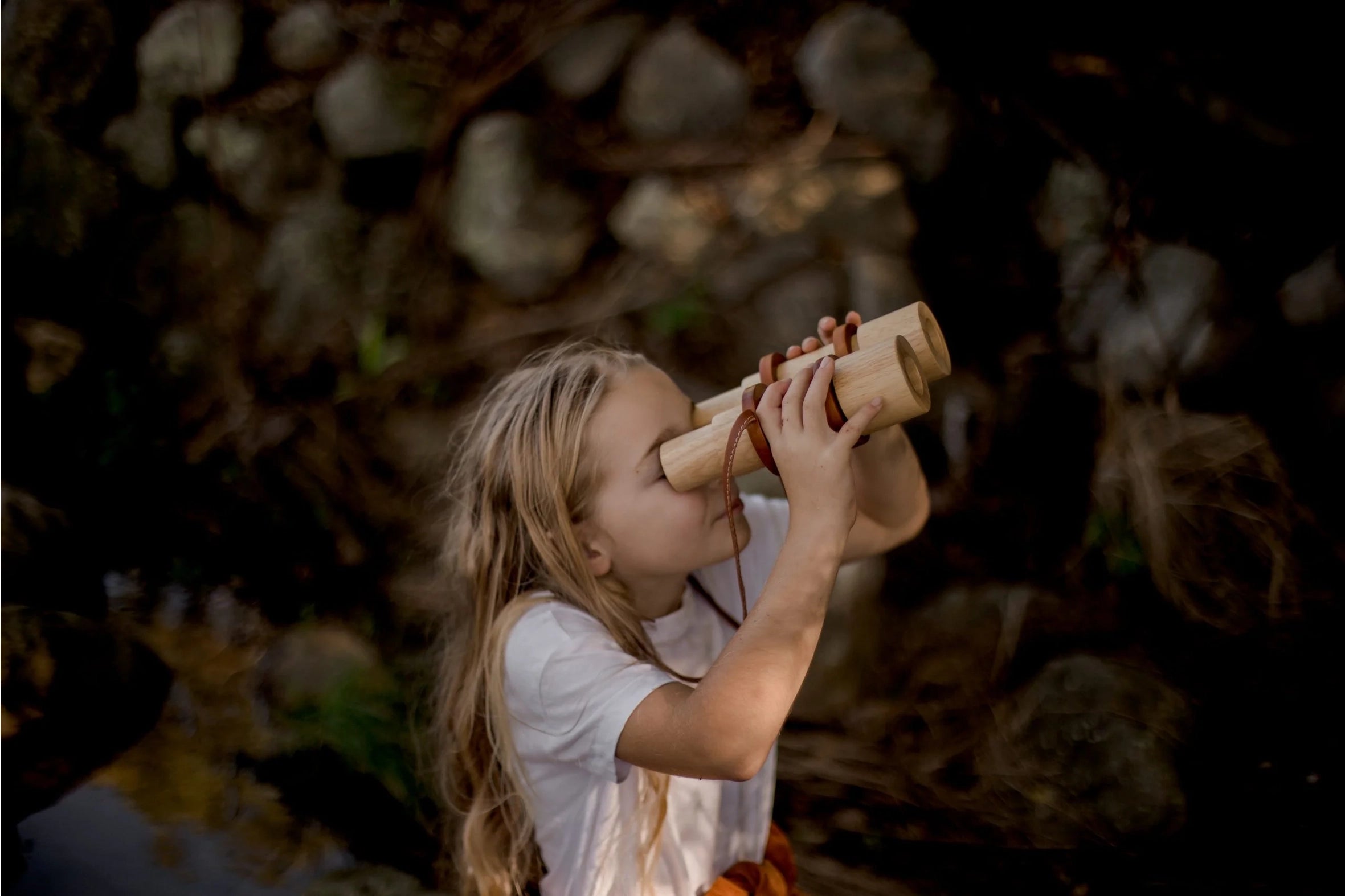 Jumelles en bois  QToys USA Jumelles en bois myplayground