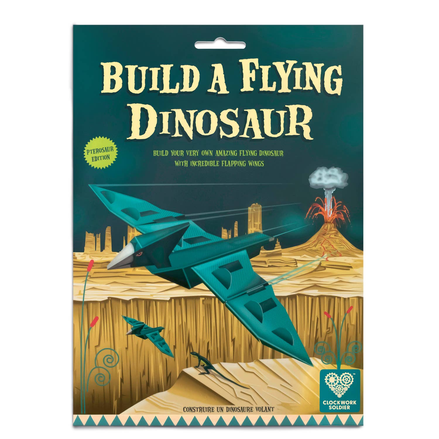 Construire un dinosaure volant  Clockwork Soldier Construire un dinosaure volant myplayground