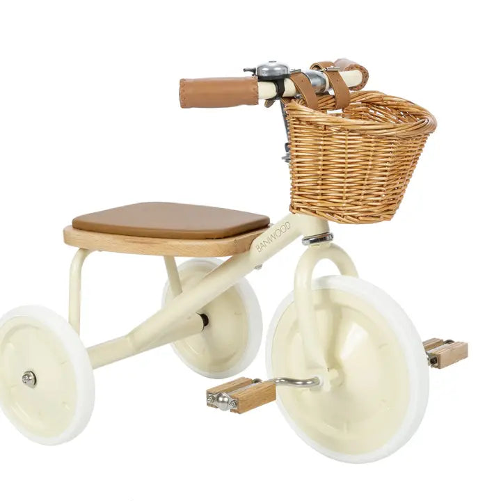Banwood Tricycle - Creme - Jeu de motricité enfant ( 2 à 6 ans )  Banwood Banwood Tricycle - Creme - Jeu de motricité enfant ( 2 à 6 ans ) myplayground