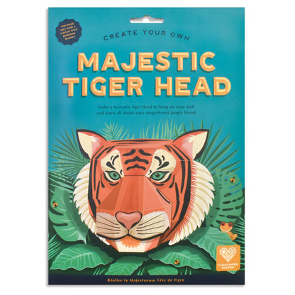 Créez votre propre tête de tigre majestueuse