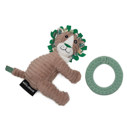 Jelekros le lion avec anneau à mâcher