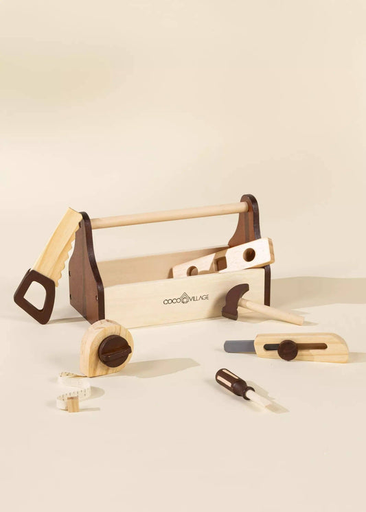 Set de jeu d'outils en bois