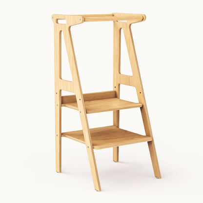 PlayTower Tour en bois pour tout-petits - Jeu Montessori enfant