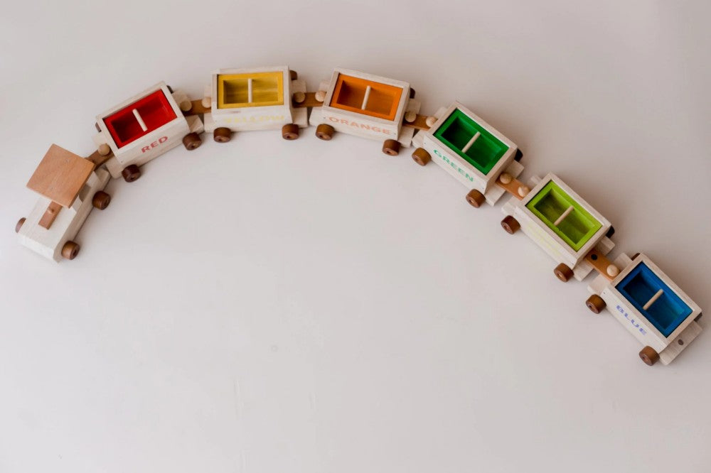 Train de tri et conteneurs  QToys USA Train de tri et conteneurs myplayground