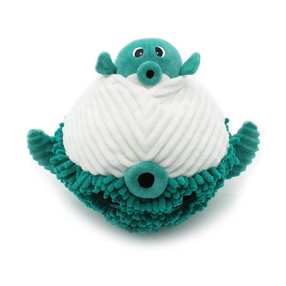 POISSON-GLOBE ET BABY GREEN//LES PTIPOTOS