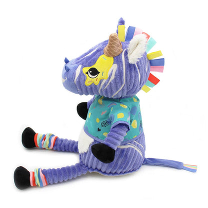 Peluche originale Deglingos Kiprokos Le Zèbre